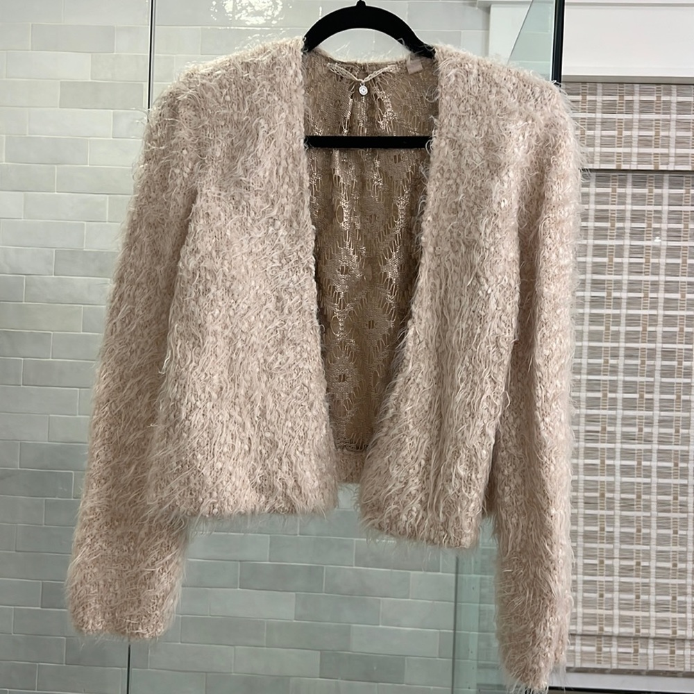 Anthropologie cropped cardigan